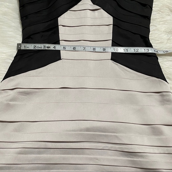 BCBGMAXAZRIA Black and Gray Dress - Picture 5 of 11